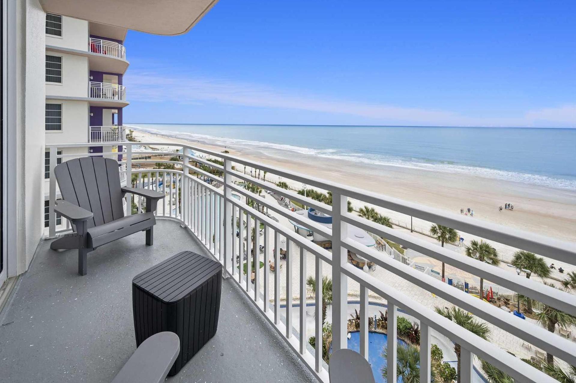 Luxury 8Th Floor 2 Bedroom Condo Direct Oceanfront Wyndham Ocean Walk Resort Daytona Beach | 801 外观 照片